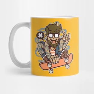 Hipster air skater Mug